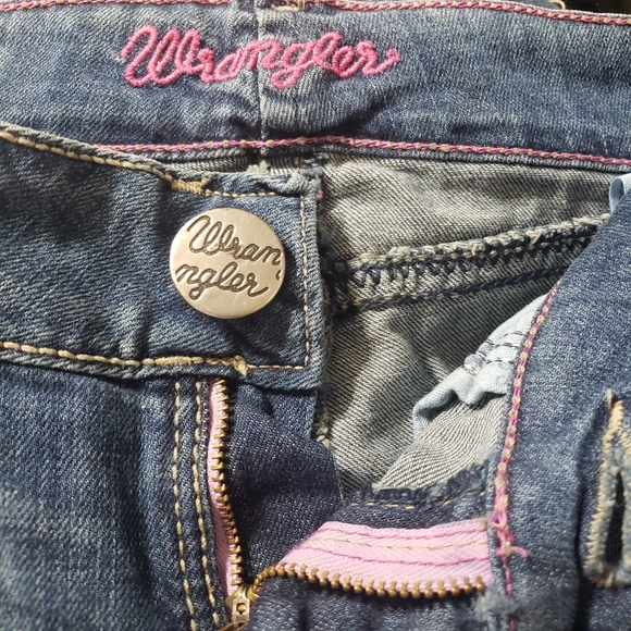 Wrangler NWT Premium Patch Sz 1/2 × 32 Mae Jeans - Picture 6 of 16